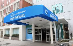 main entrance of Lenox Hill Hospital